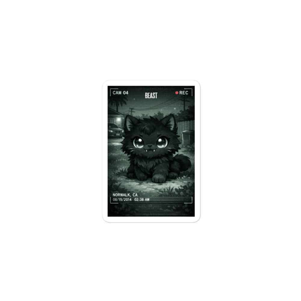 Norwalk Beast Bubble-free stickers