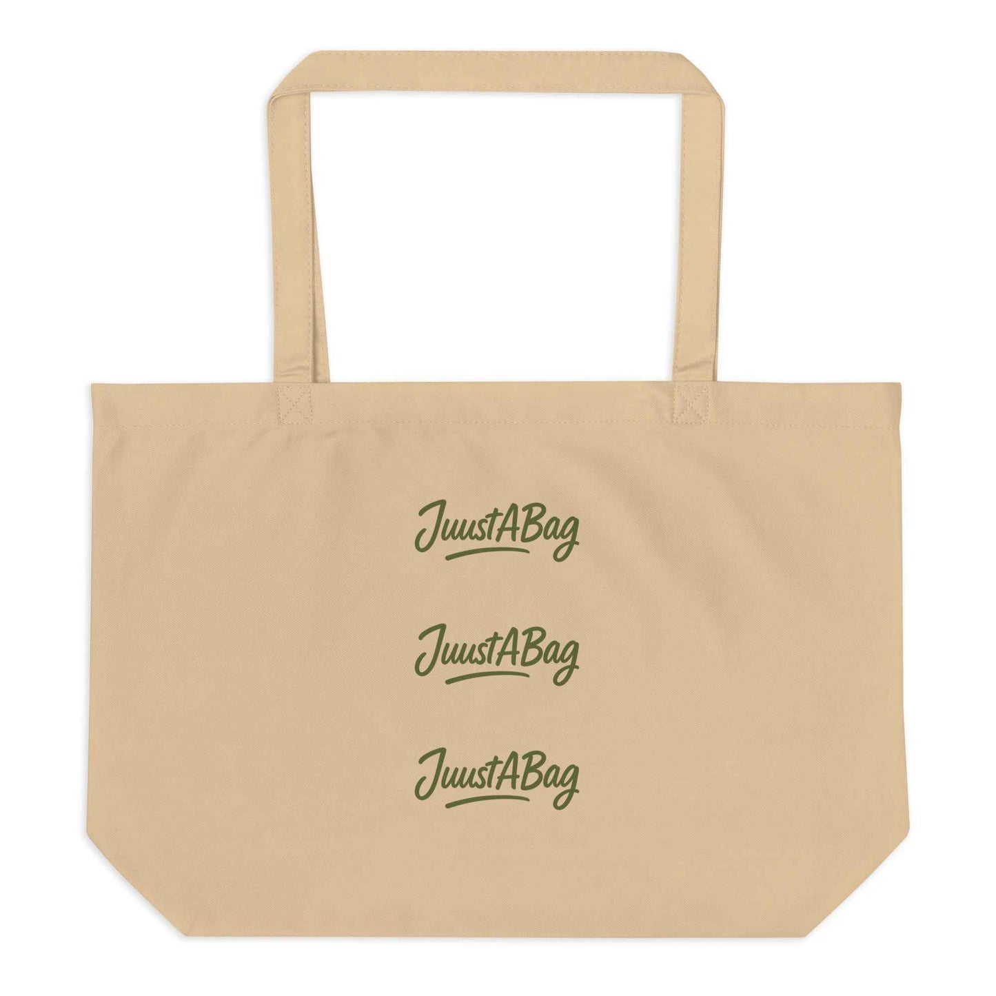 JuustABag Large organic tote bag