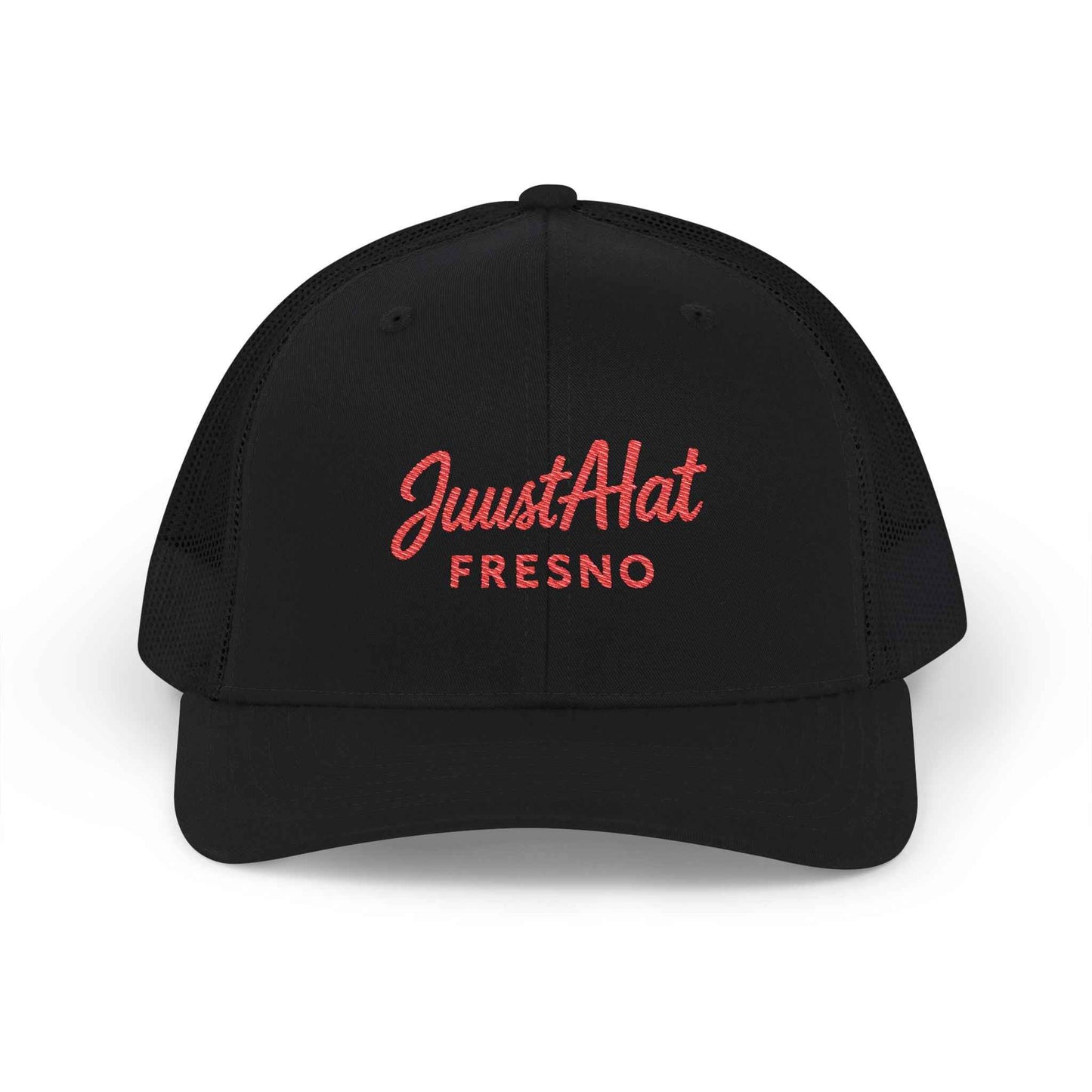 Embroidered Snapback Trucker Cap - JuustAHat Fresno