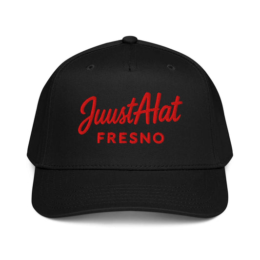 JuustAHat Fresno Black 5 panel cap