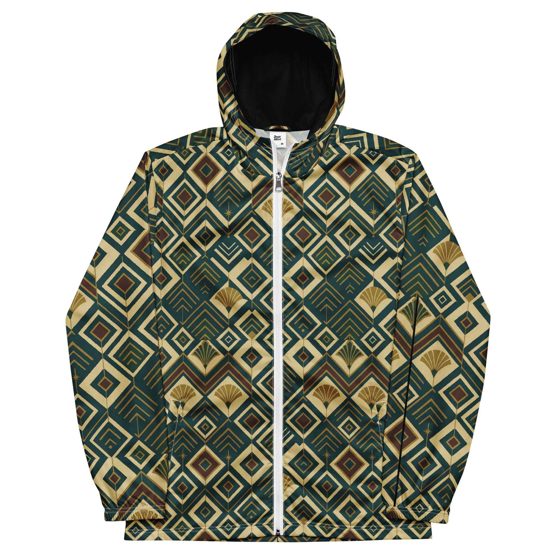 40's Print Men’s windbreaker
