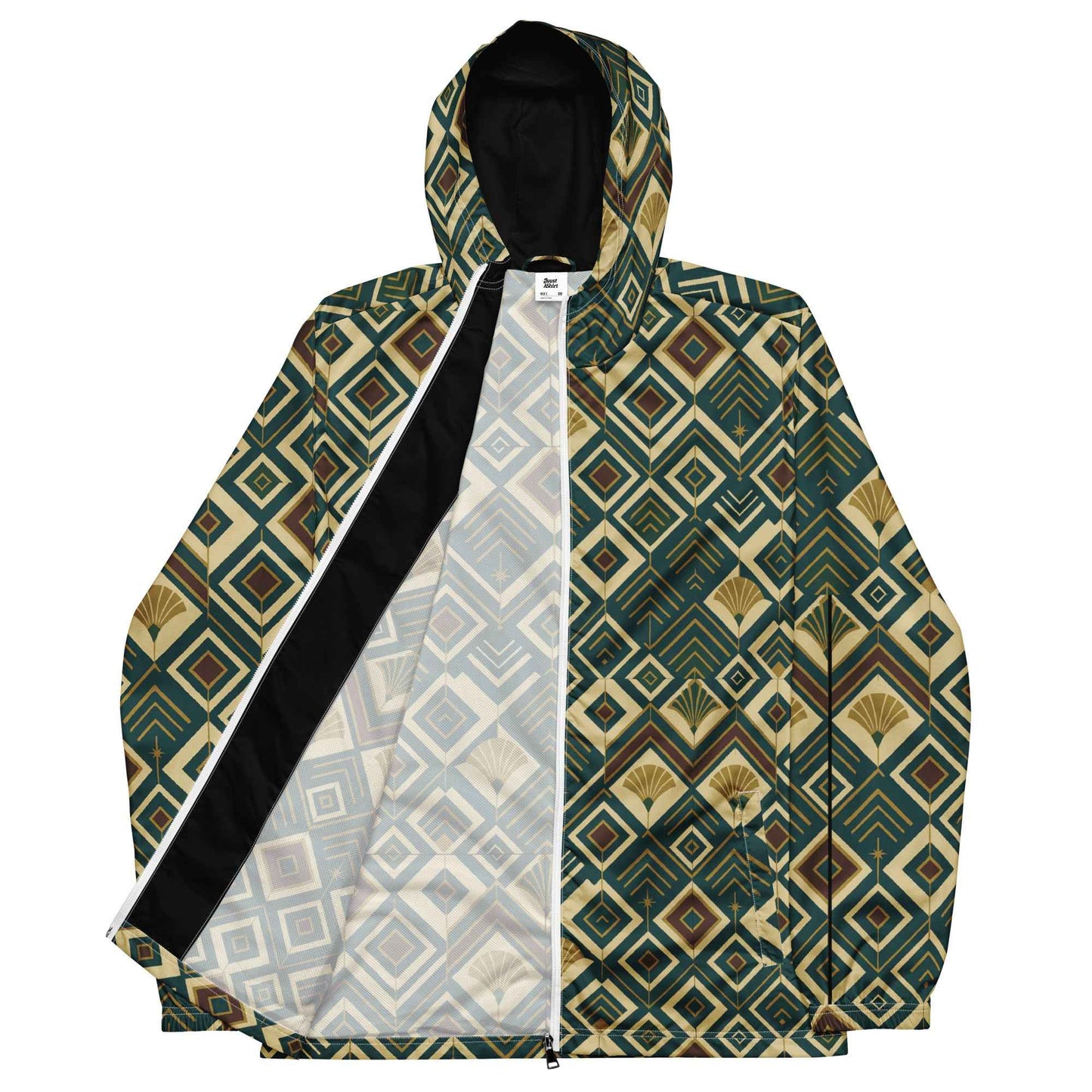 40's Print Men’s windbreaker