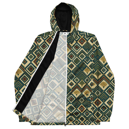 40's Print Men’s windbreaker