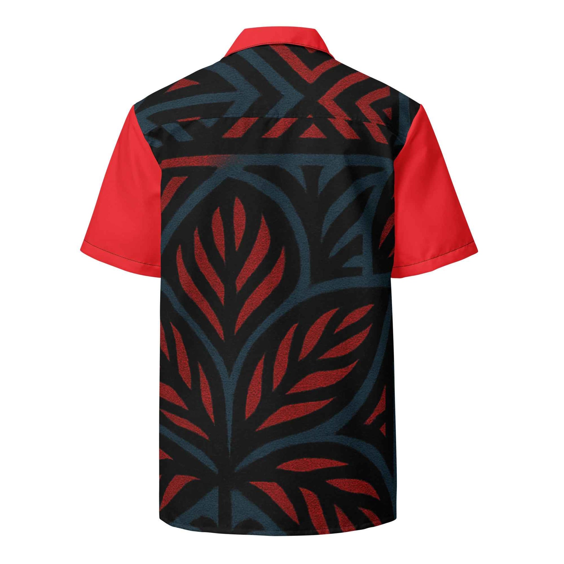 Floral Pattern Unisex button shirt