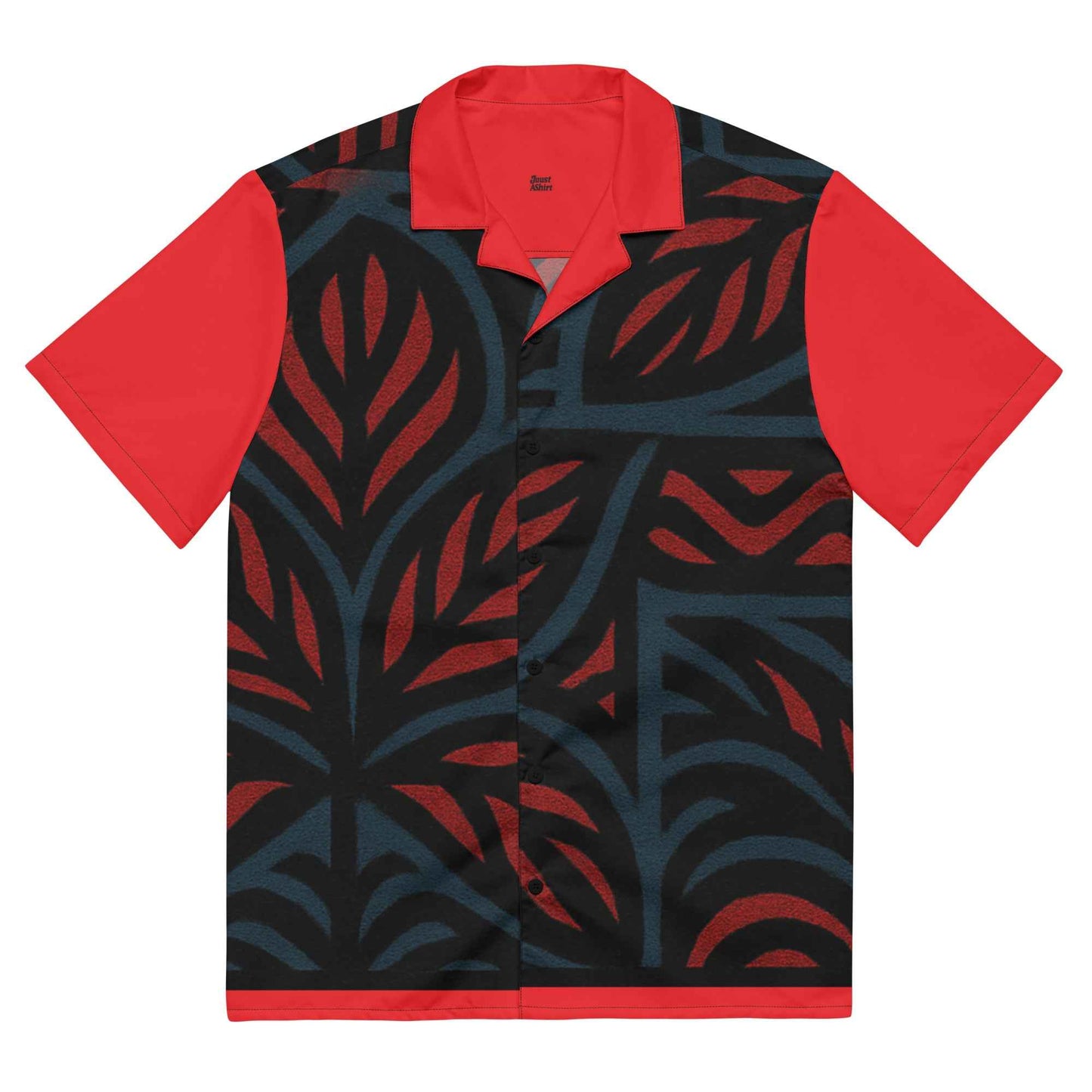 Floral Pattern Unisex button shirt