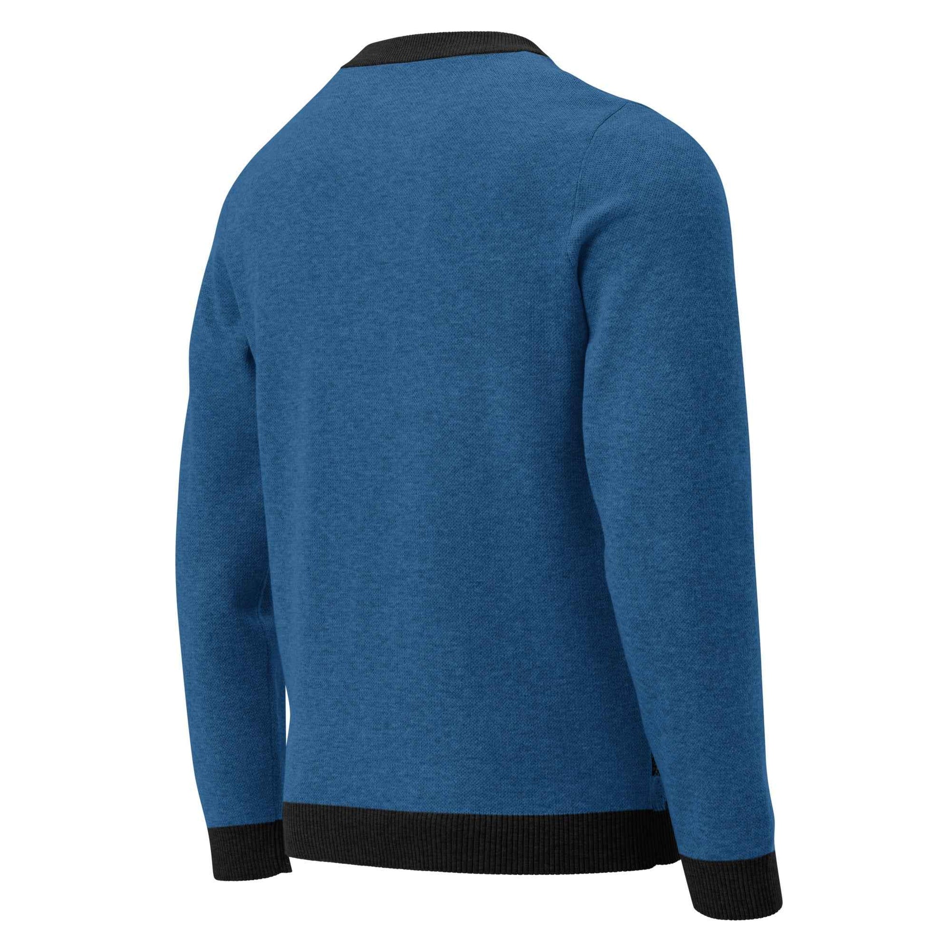 8 bit Fresno Knightcrawler: Fresno's Strangest Export Knitted crew neck sweater