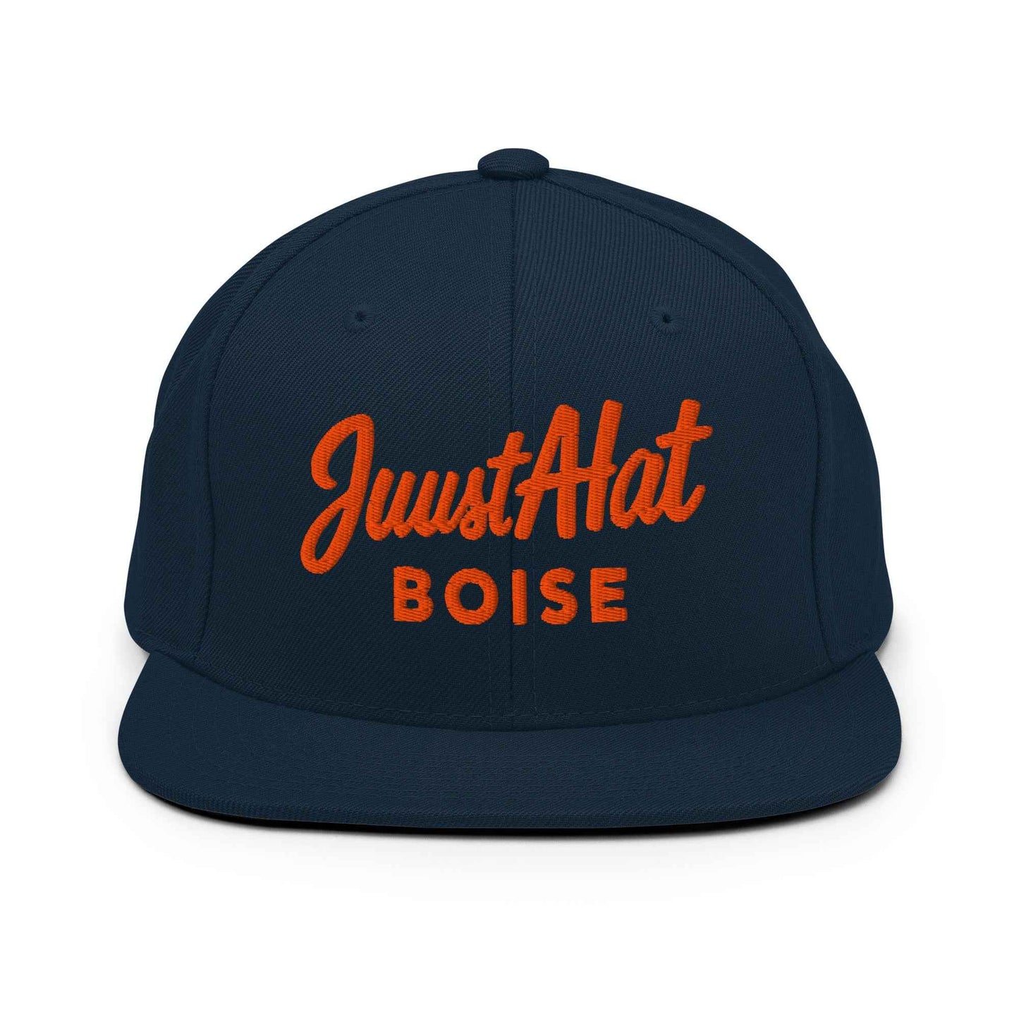 Blue JuustAHat Boise Snapback Hat
