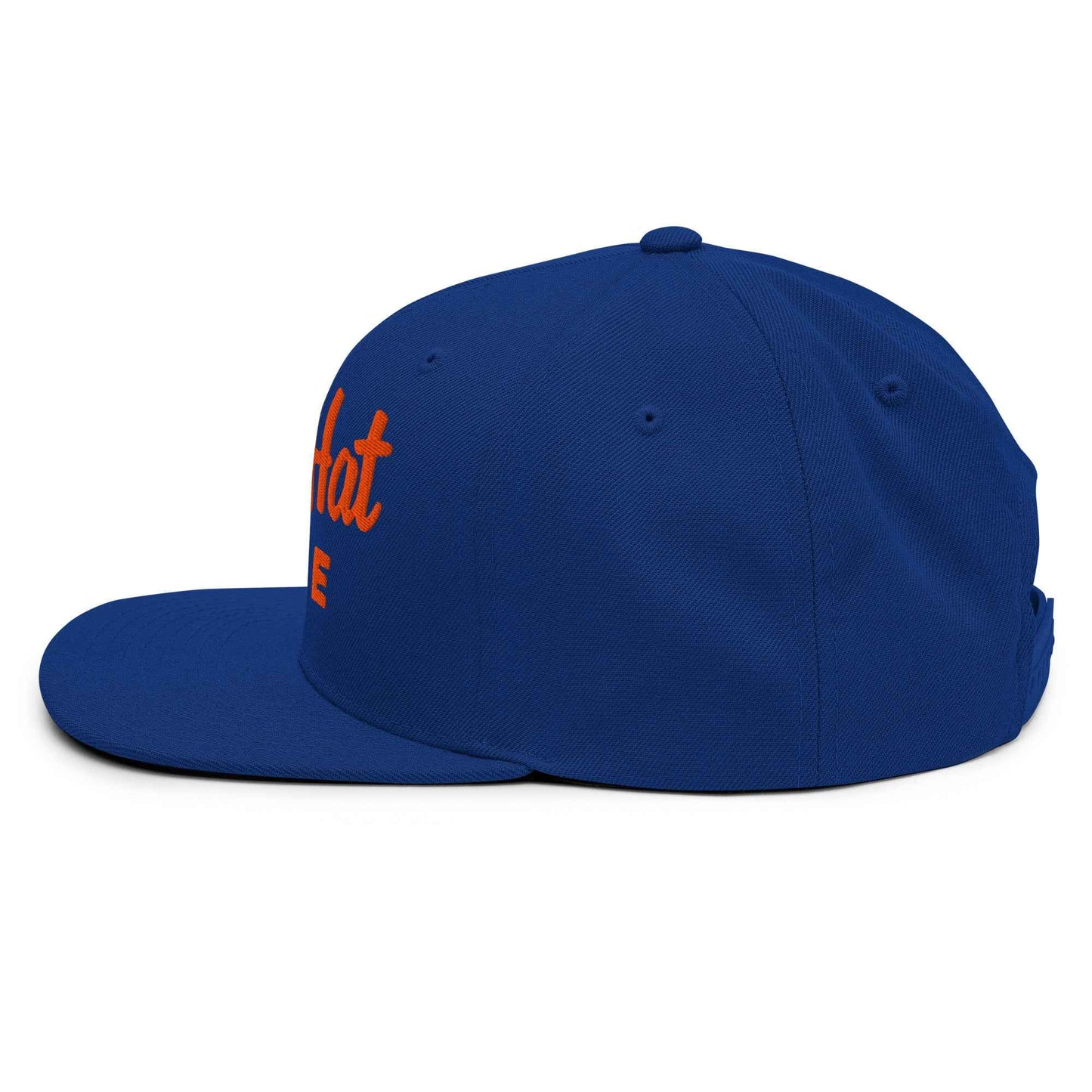 Blue JuustAHat Boise Snapback Hat