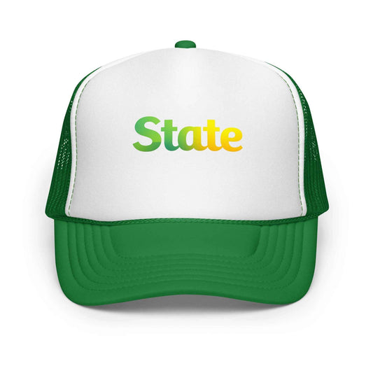 Green &Yellow Foam trucker hat