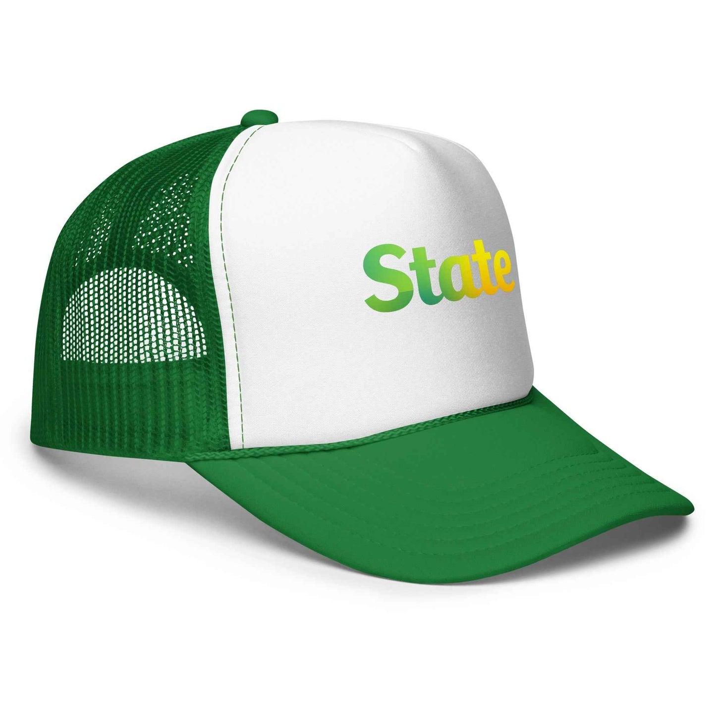 Green &Yellow Foam trucker hat