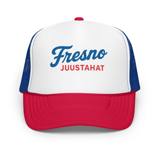 Retro JuustAHat Freso Foam trucker hat