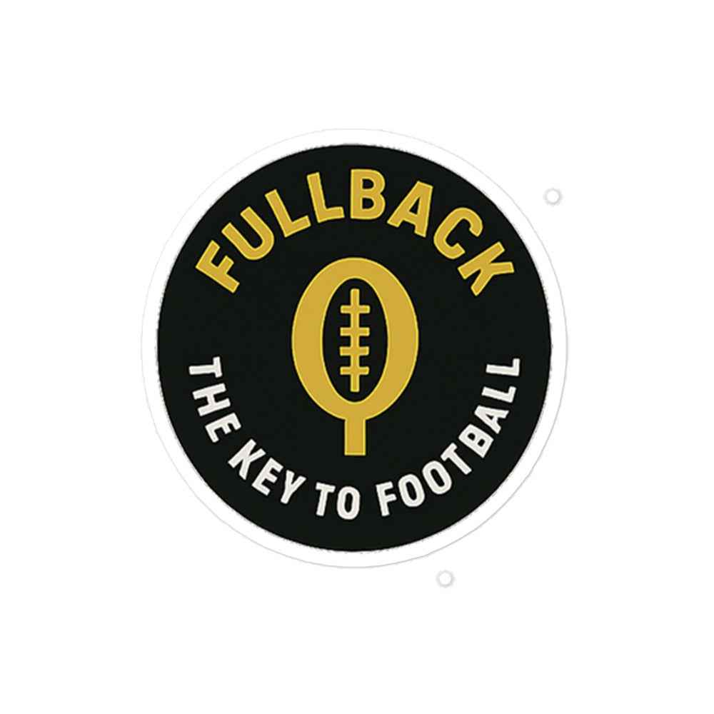 Fullback Bubble-free stickers