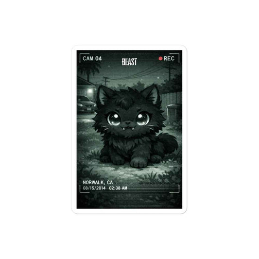 Norwalk Beast Bubble-free stickers