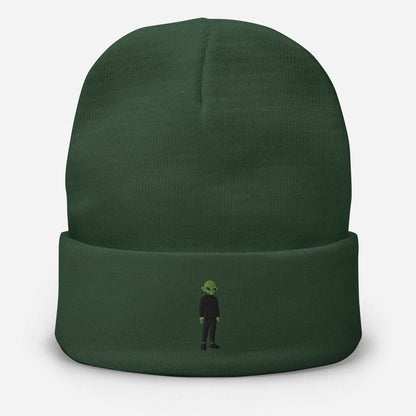 Allen the Alien Embroidered Beanie