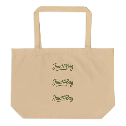 JuustABag Large organic tote bag
