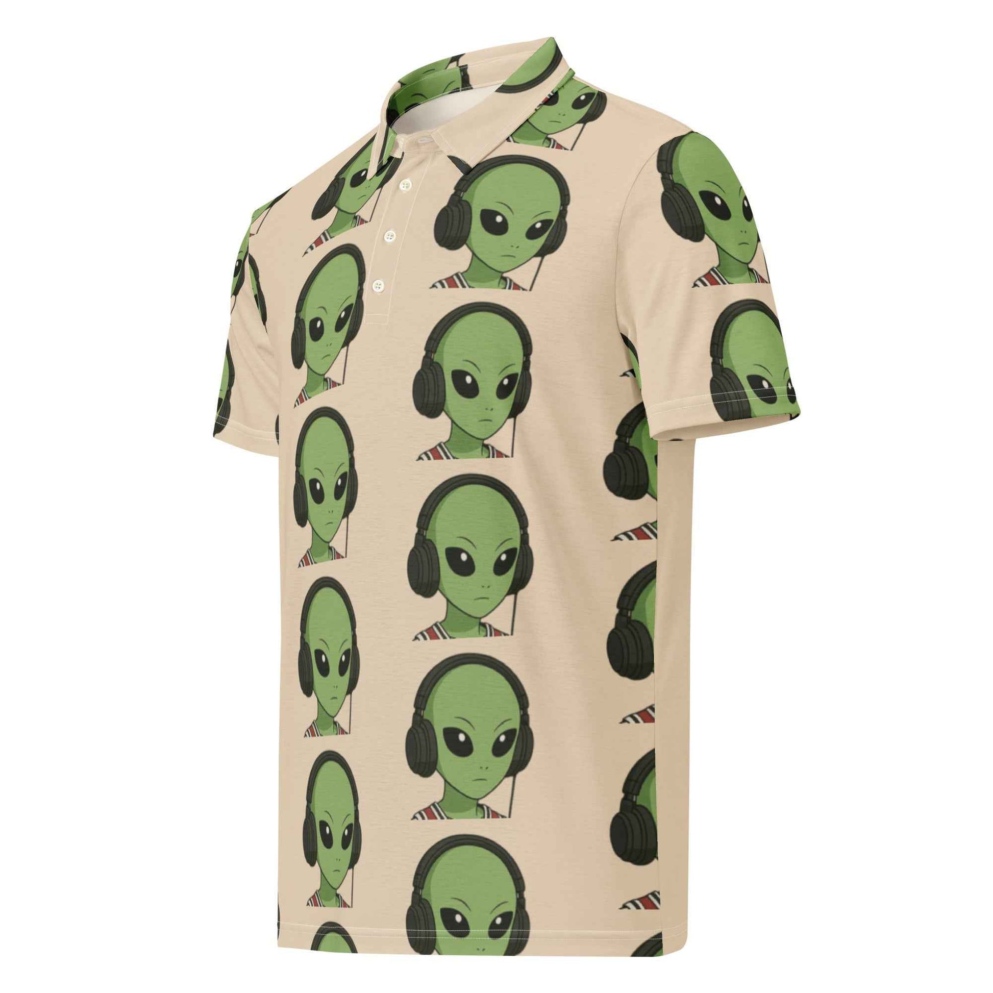 Allen the Alien Men’s slim fit polo