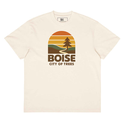 70s Boise Men’s box tee