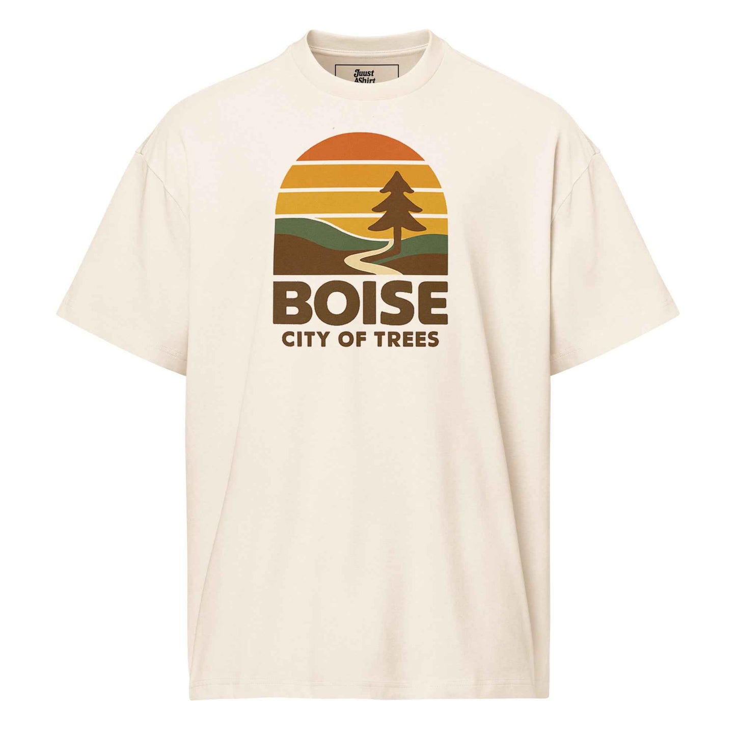 70s Boise Men’s box tee