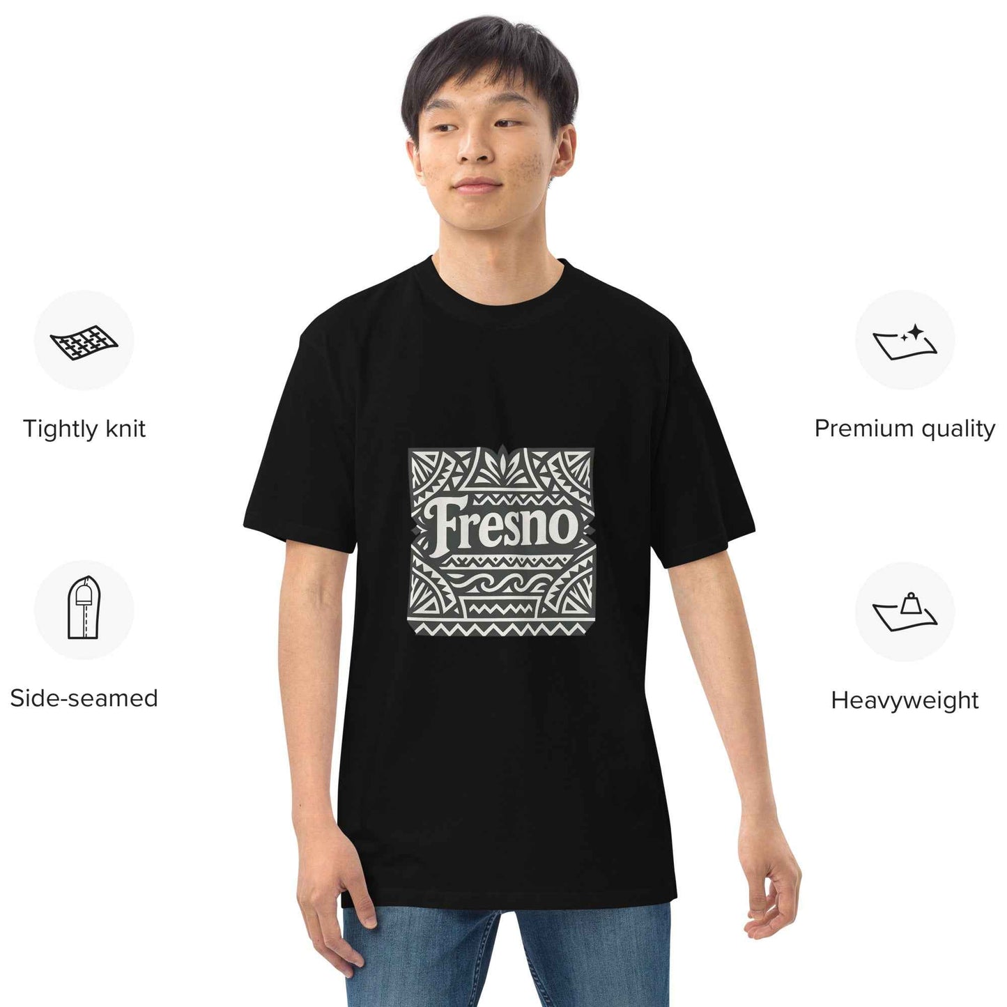 Fresno Poly Men’s premium heavyweight tee