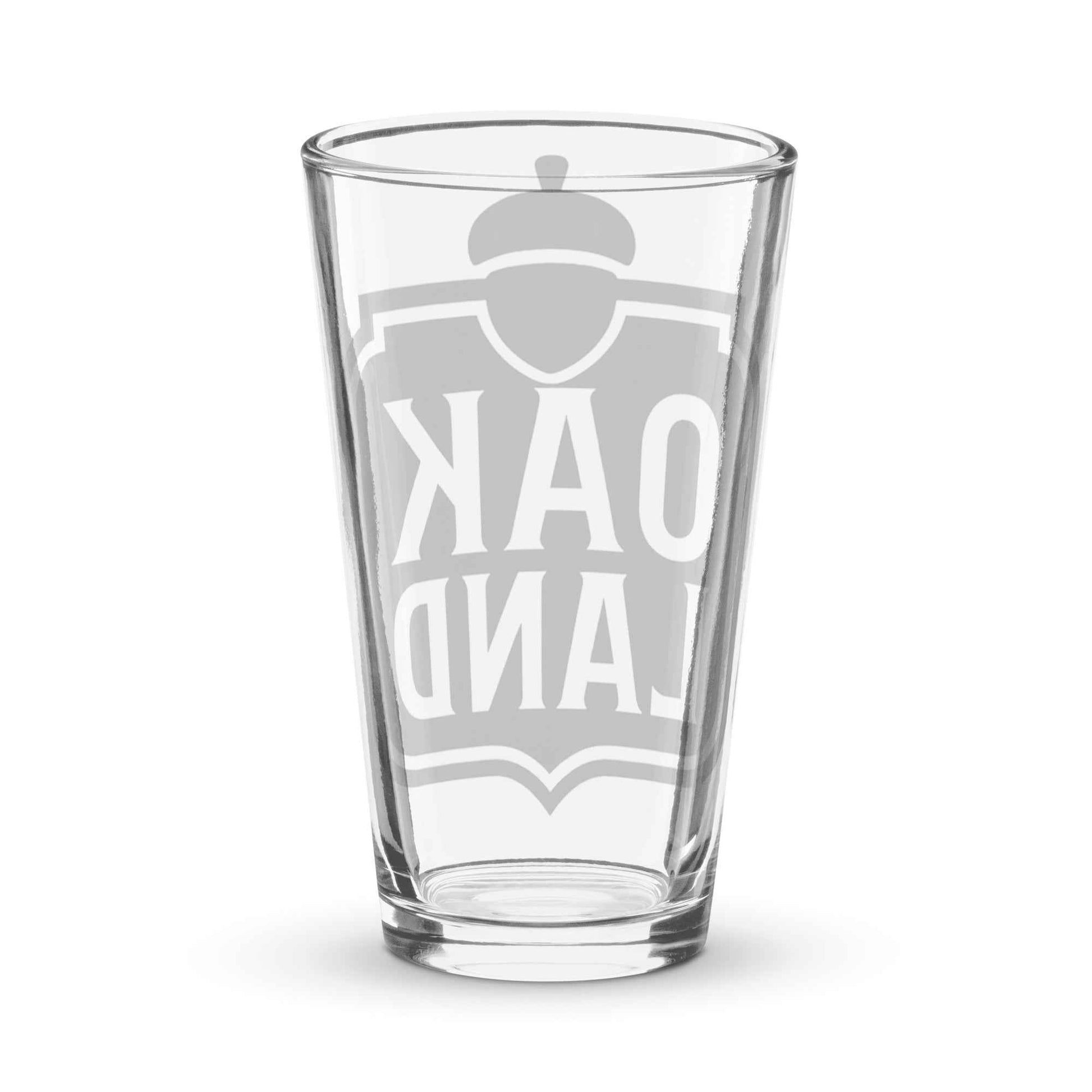 Oakland Shaker pint glass