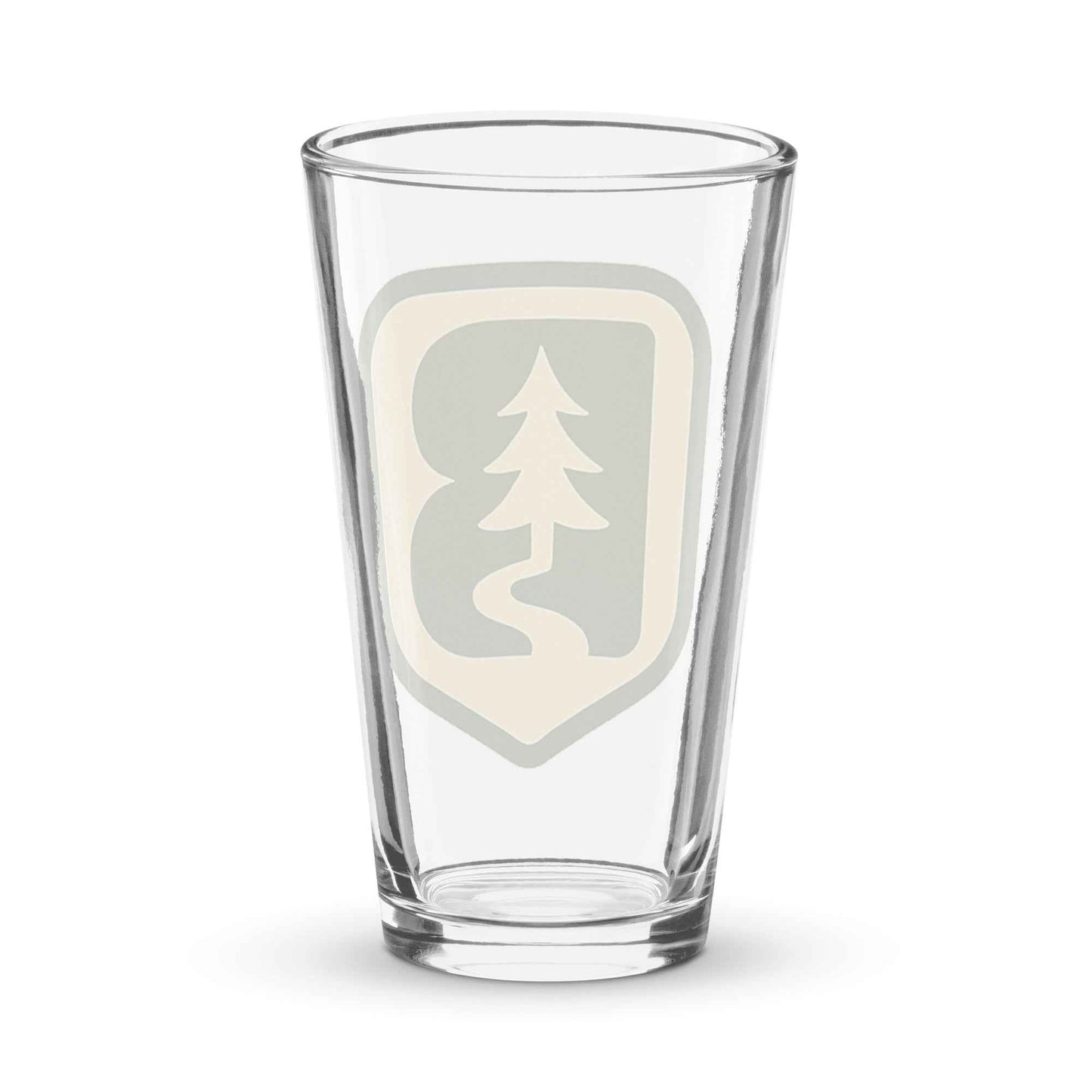 Boise 70s Shaker pint glass