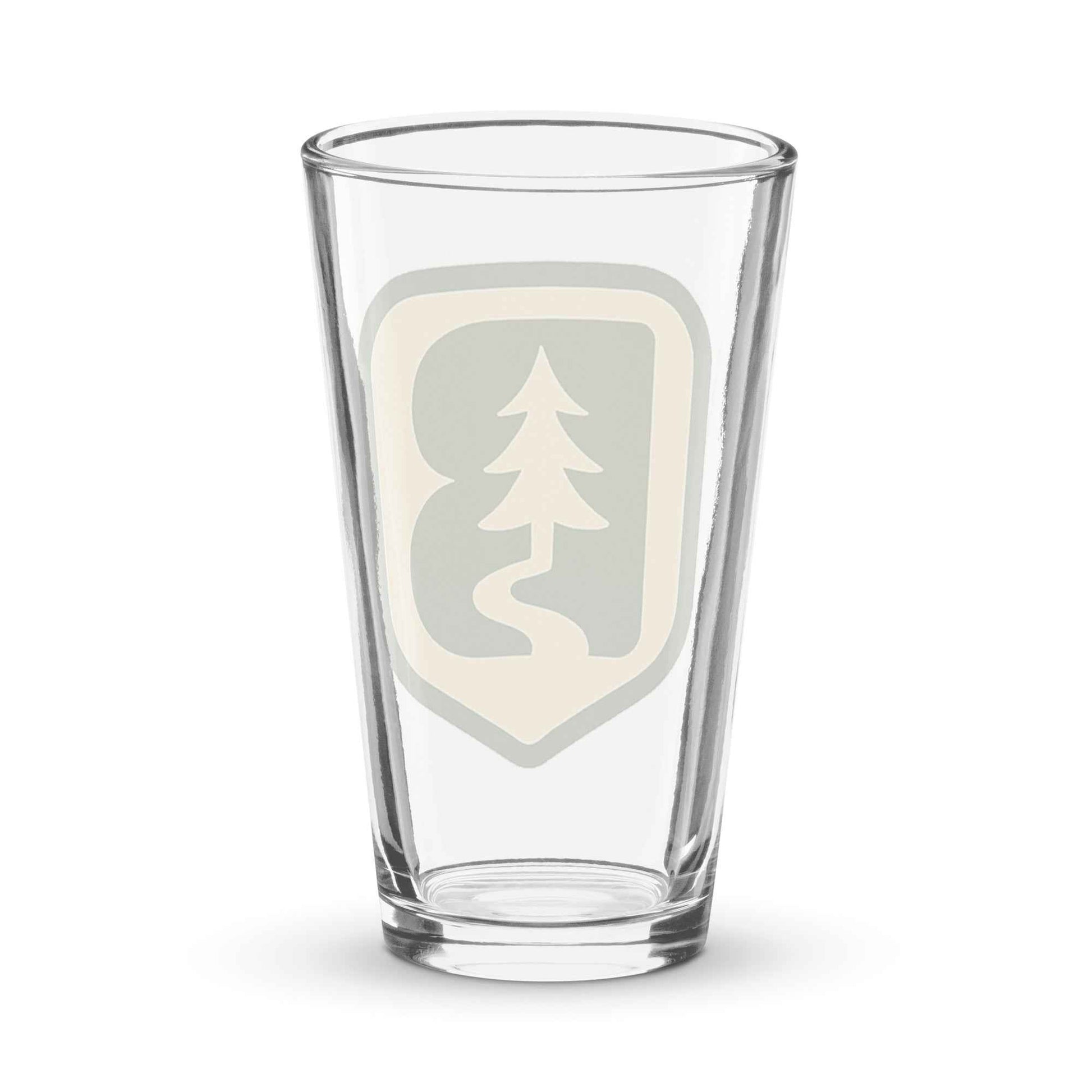 Boise 70s Shaker pint glass
