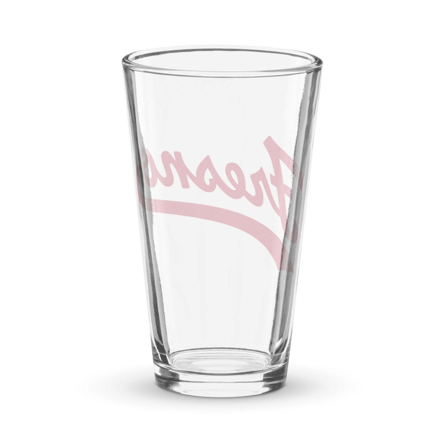 Fresno Shaker pint glass 16 oz clear durable cocktail mixing glass