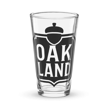 Oakland Shaker pint glass