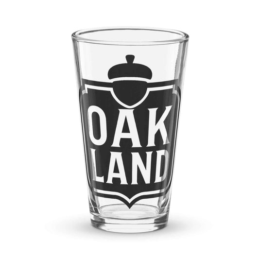 Oakland Shaker pint glass