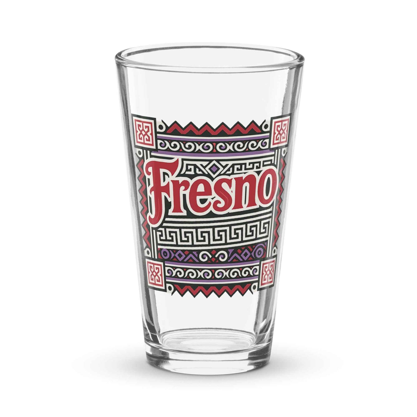 Fresno Hmong Shaker pint glass