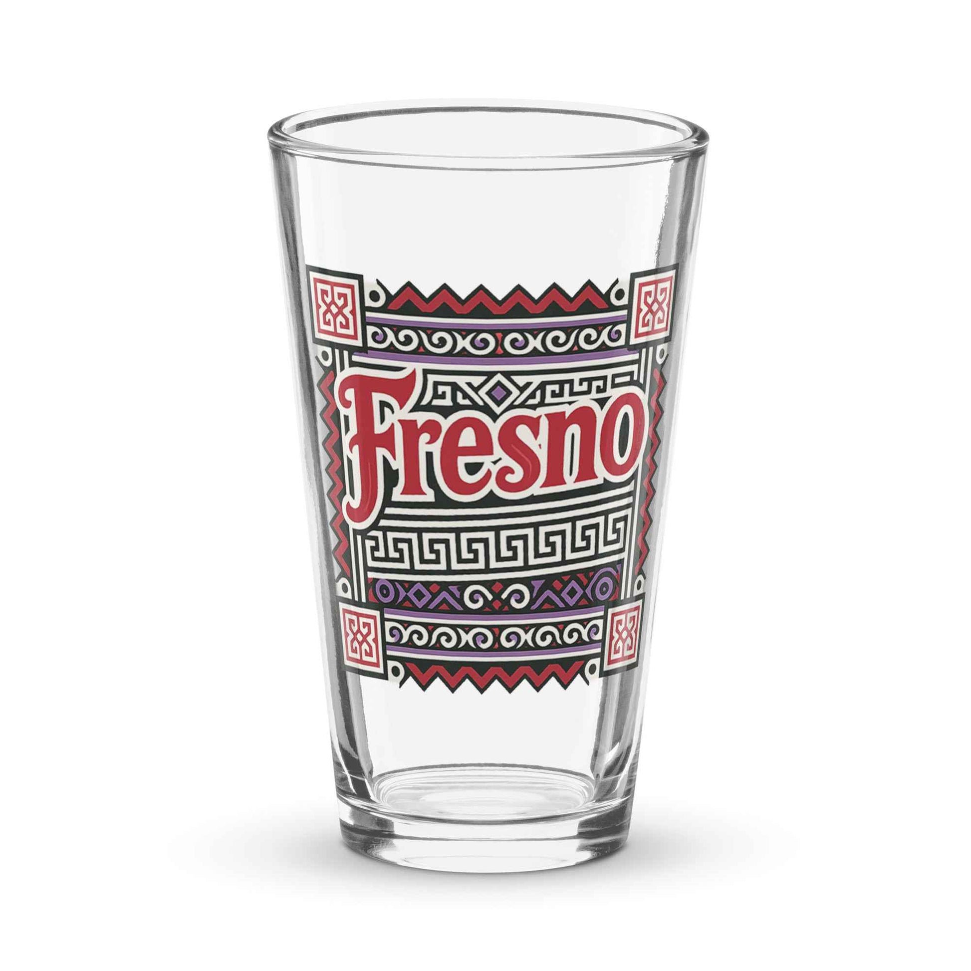Fresno Hmong Shaker pint glass