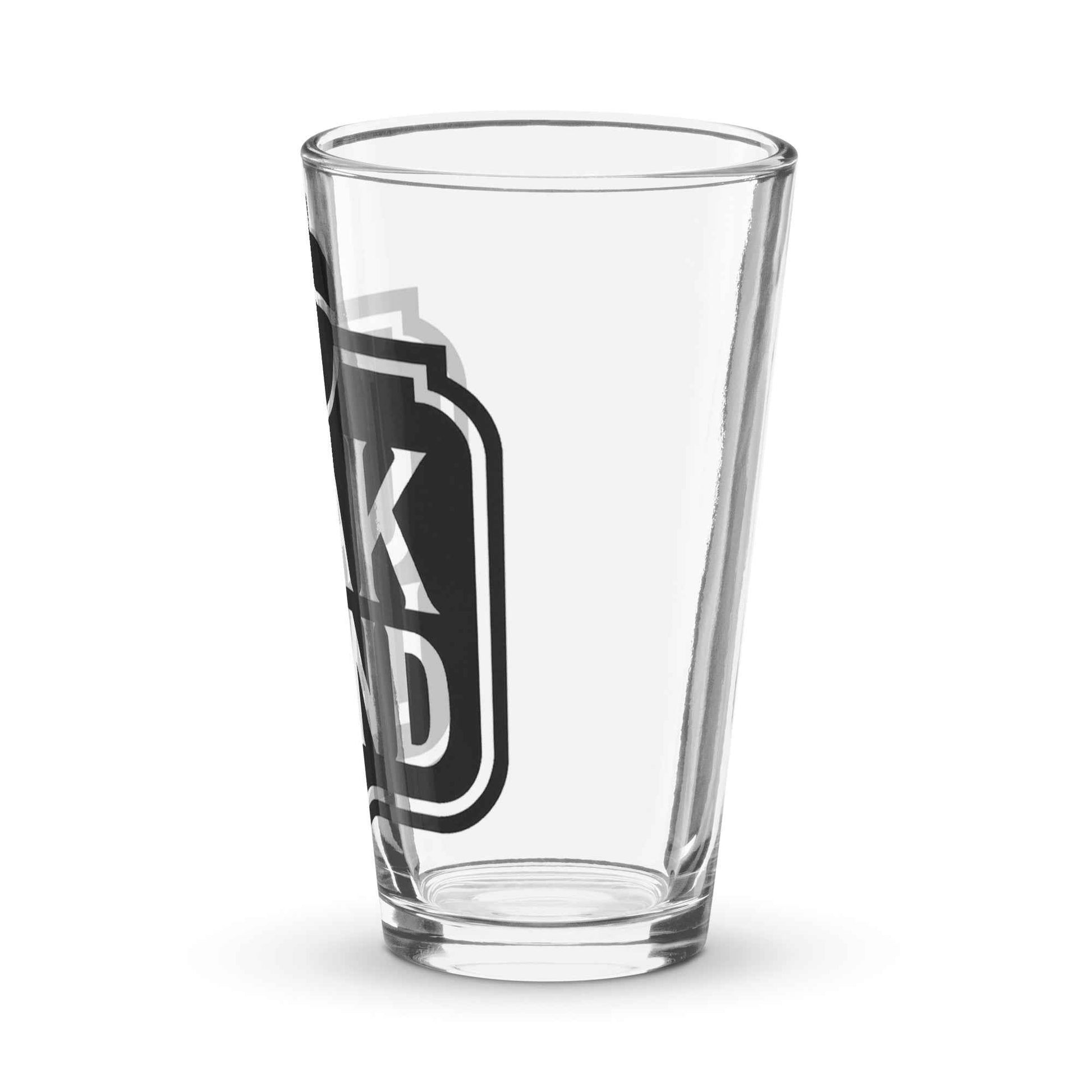 Oakland Shaker pint glass