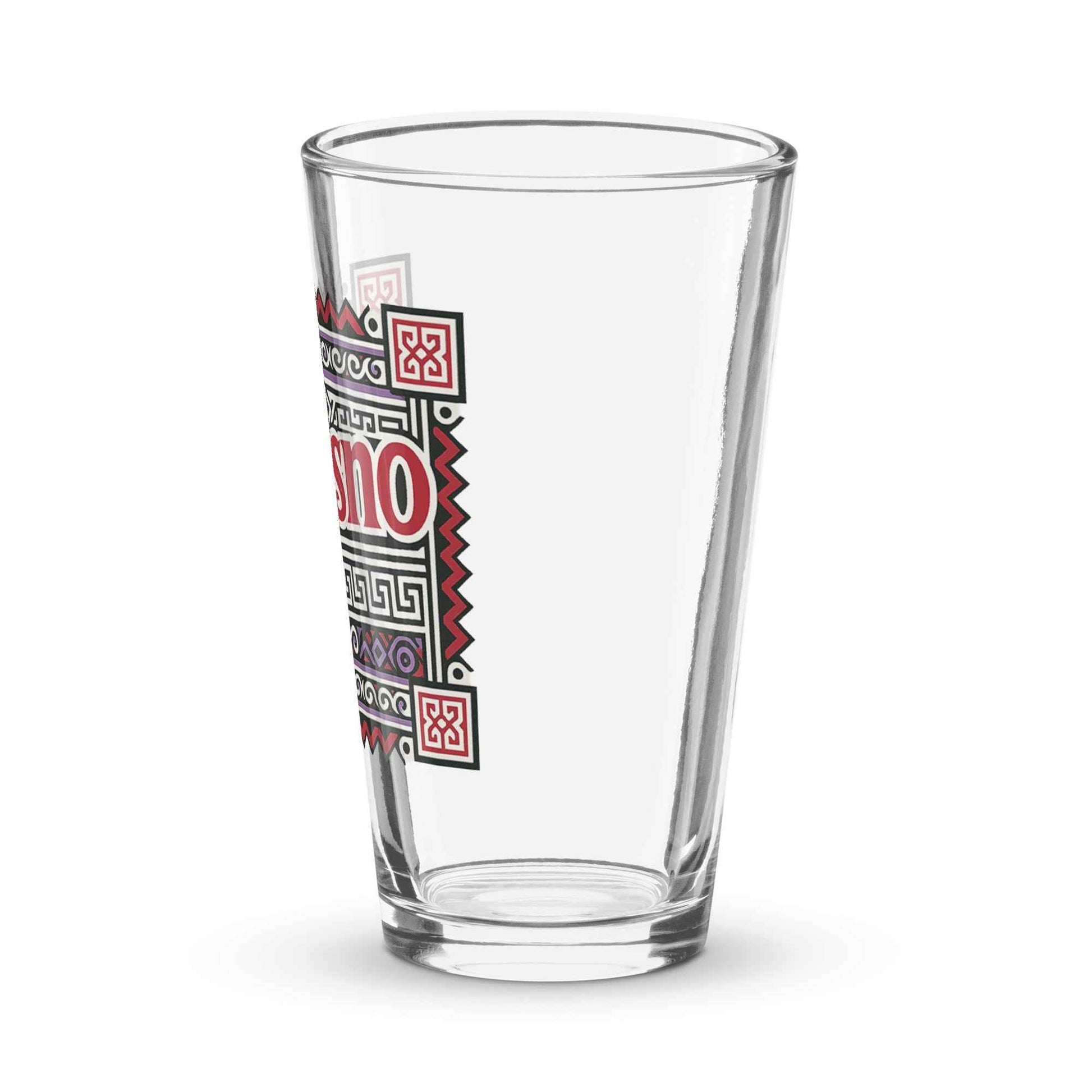 Fresno Hmong Shaker pint glass