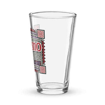 Fresno Hmong Shaker pint glass