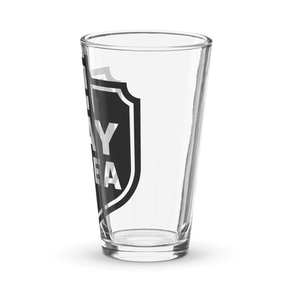 Yay Area Shaker pint glass