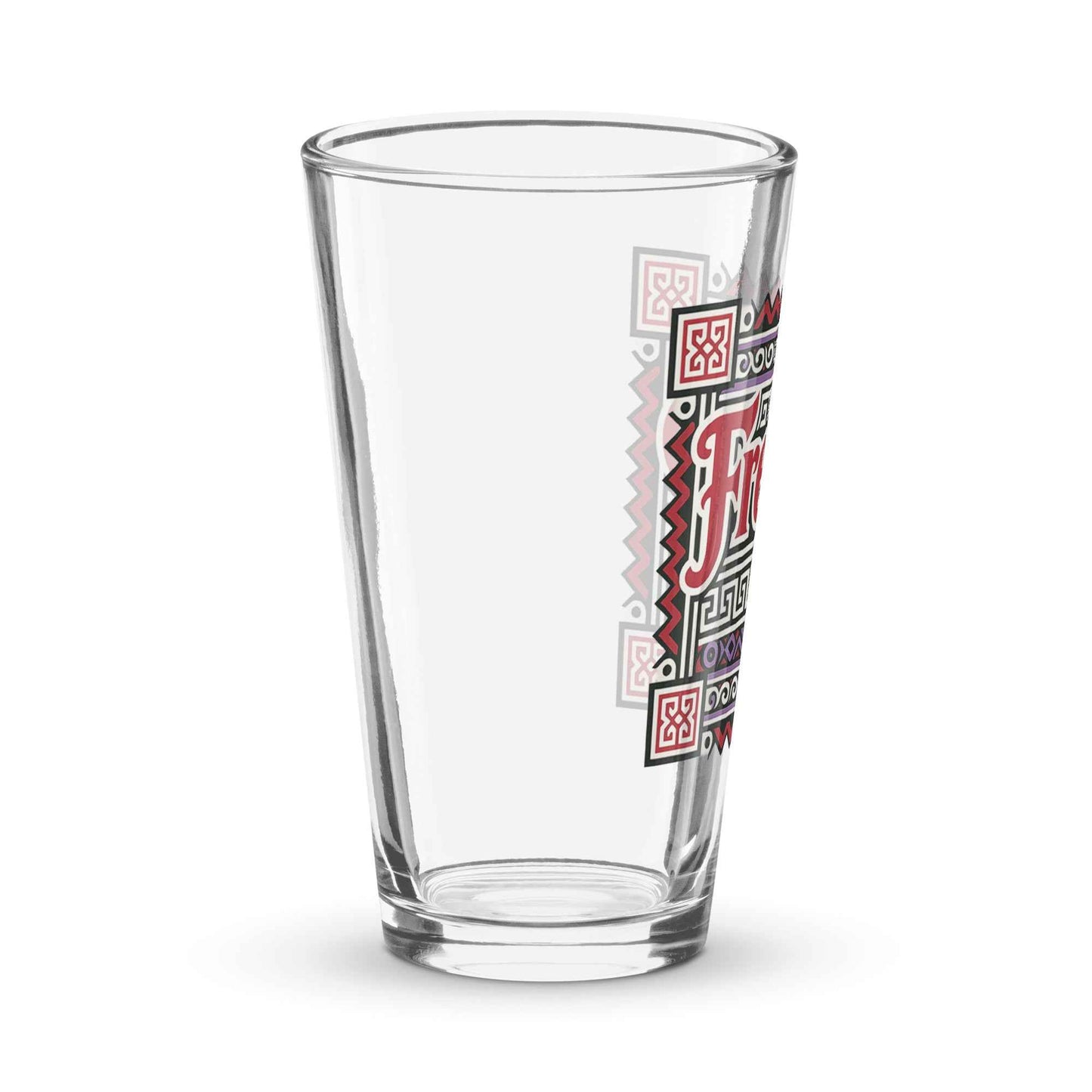 Fresno Hmong Shaker pint glass