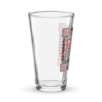 Fresno Hmong Shaker pint glass