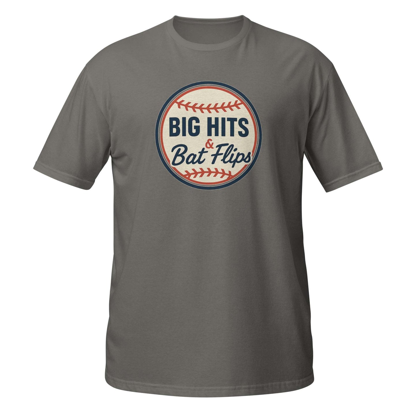 Big Hits & Bat Flips Charcoal