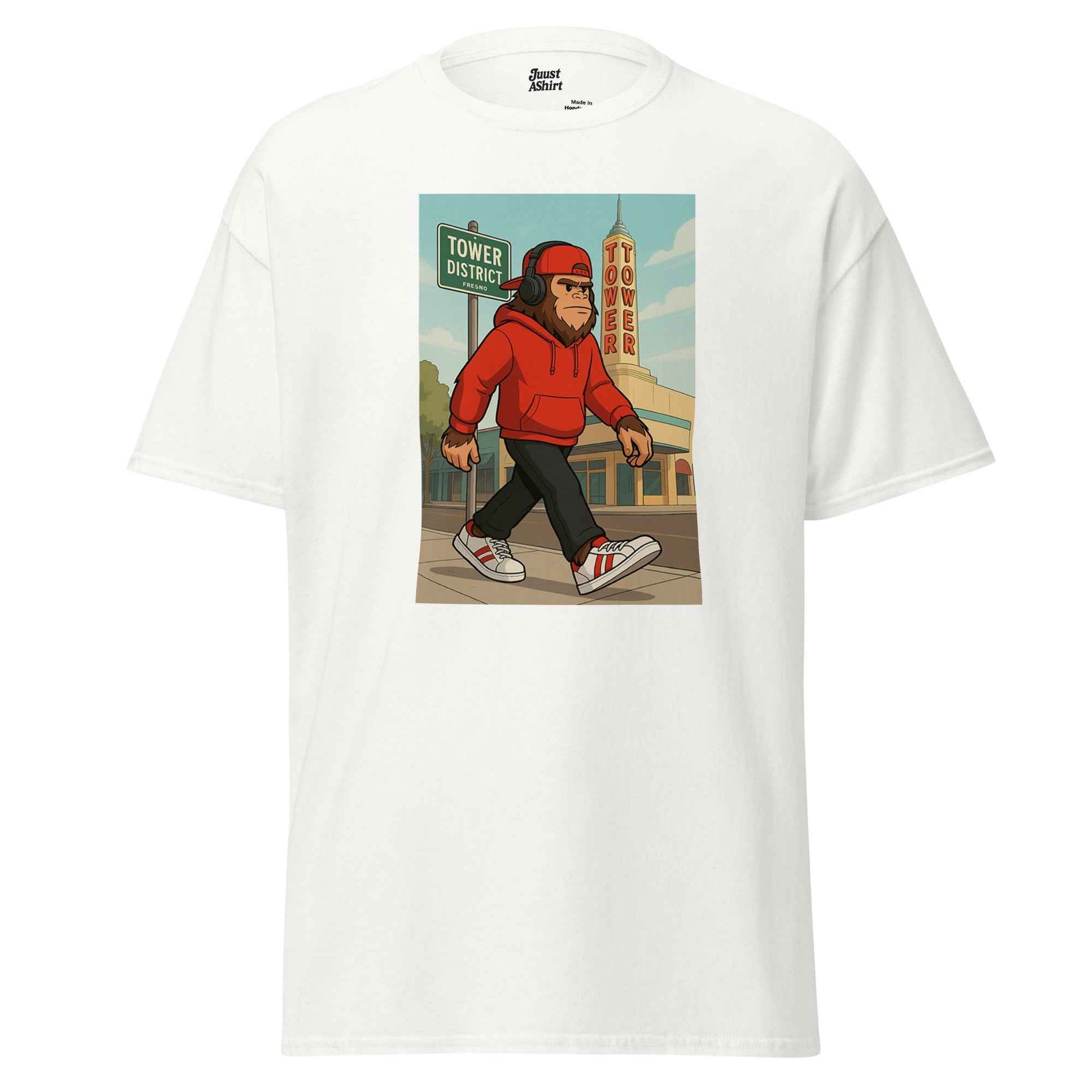 Fresquatch in Tower Unisex classic tee