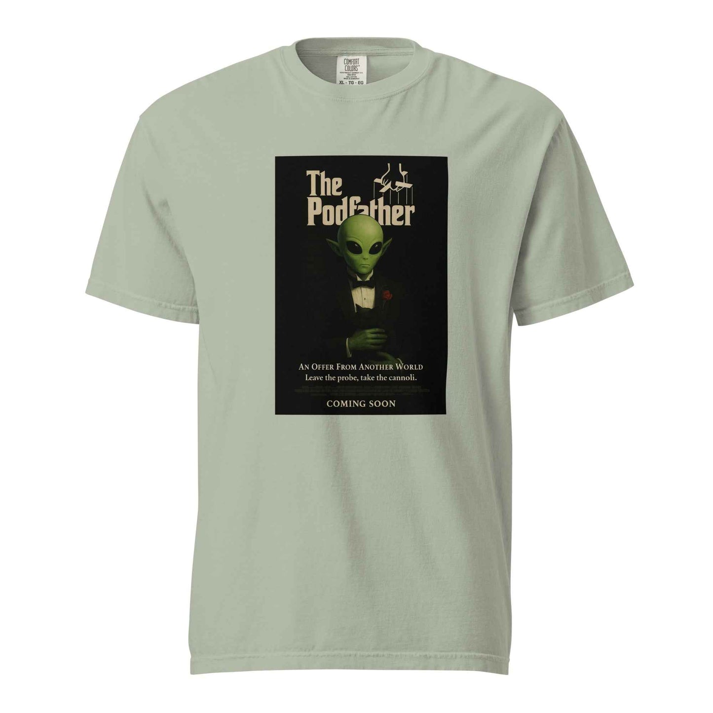 the Podfather Unisex garment-dyed heavyweight t-shirt