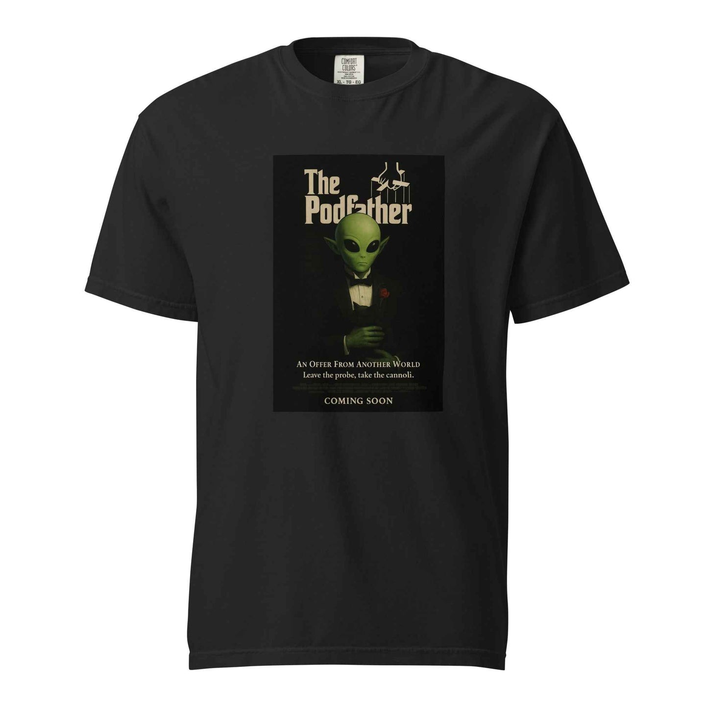 the Podfather Unisex garment-dyed heavyweight t-shirt