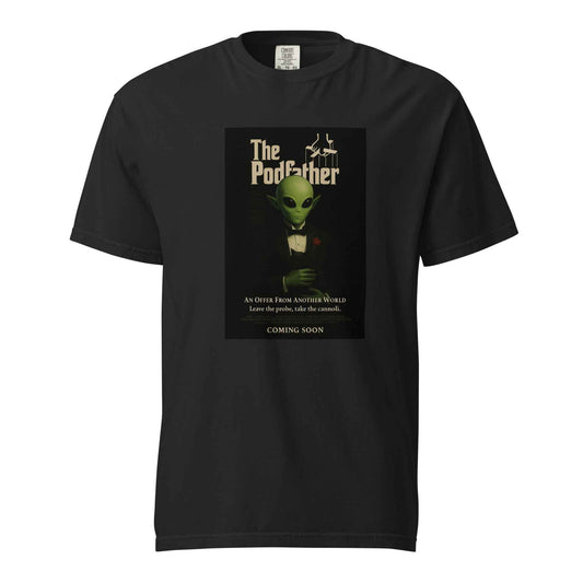 the Podfather Unisex garment-dyed heavyweight t-shirt