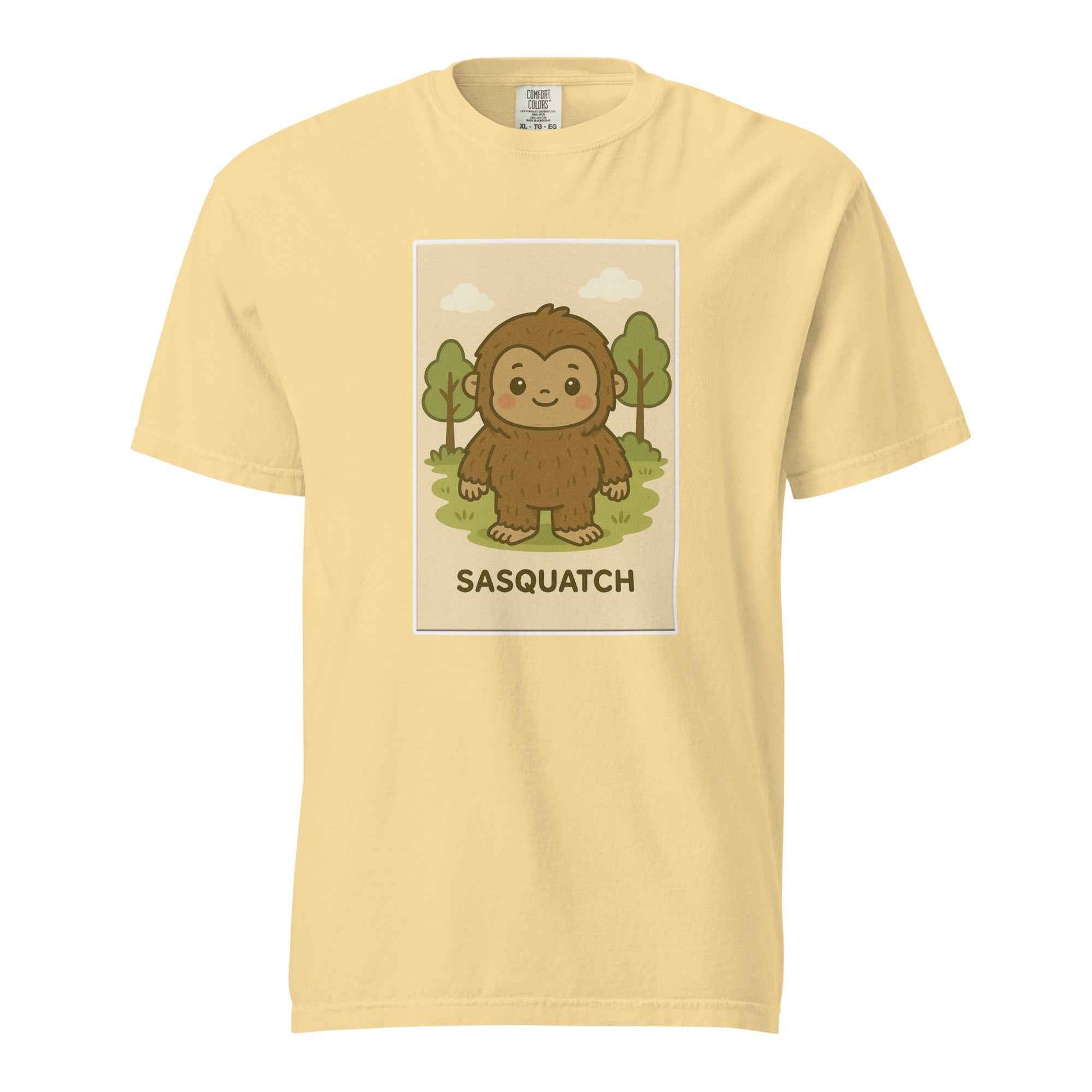 Kawaii Sasquatch: Into the Woods with the Original Legend Unisex garment-dyed heavyweight t-shirt