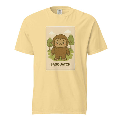 Kawaii Sasquatch: Into the Woods with the Original Legend Unisex garment-dyed heavyweight t-shirt