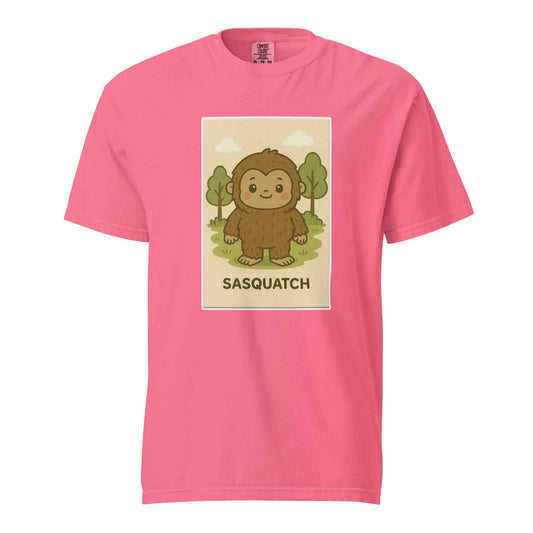 Kawaii Sasquatch: Into the Woods with the Original Legend Unisex garment-dyed heavyweight t-shirt