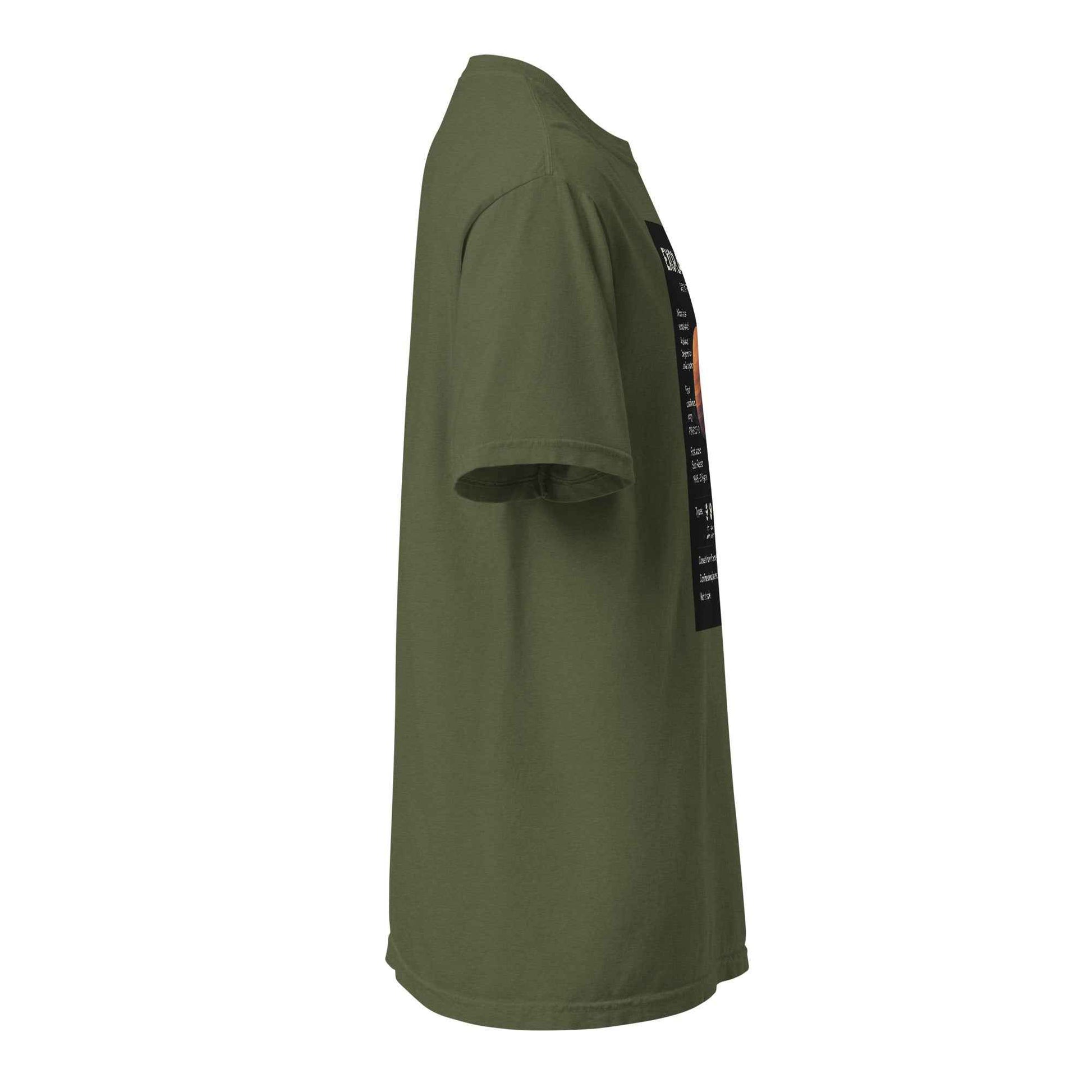 Exoplanet Info Unisex garment-dyed heavyweight t-shirt