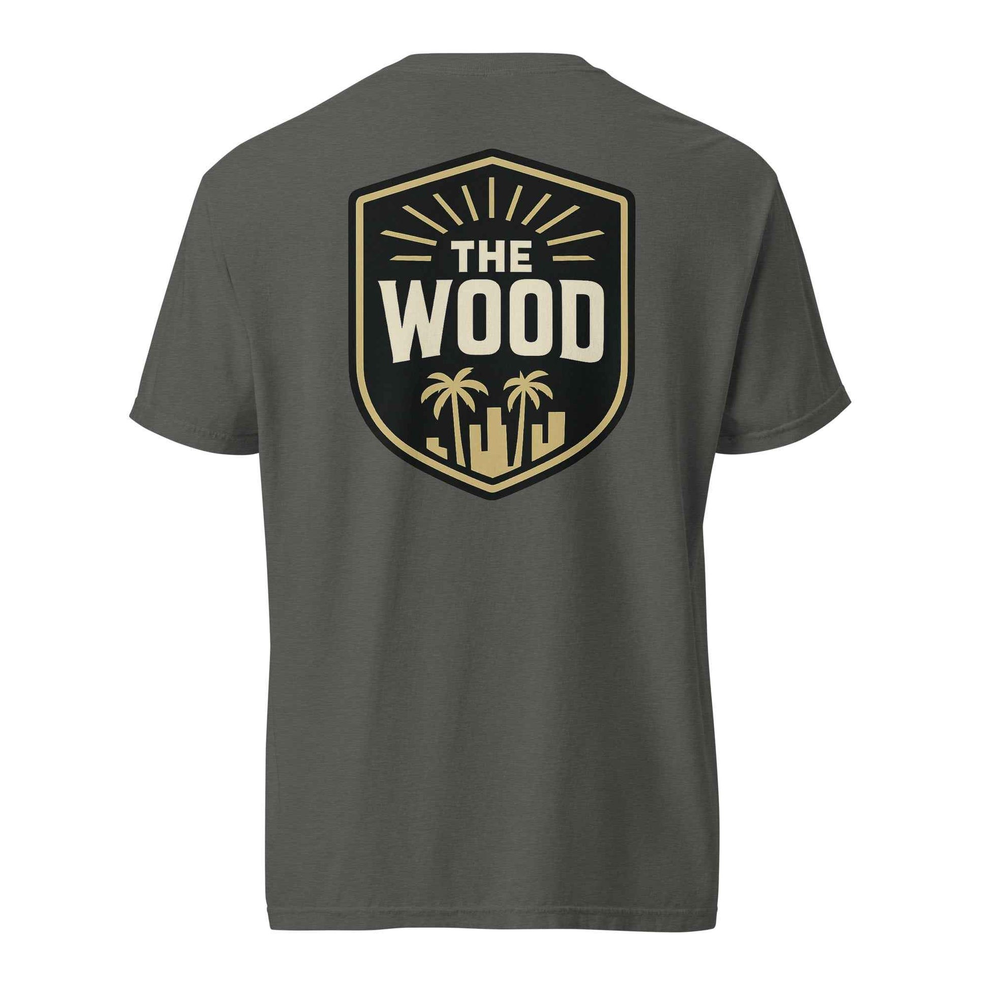 "The Wood" Unisex garment-dyed heavyweight t-shirt