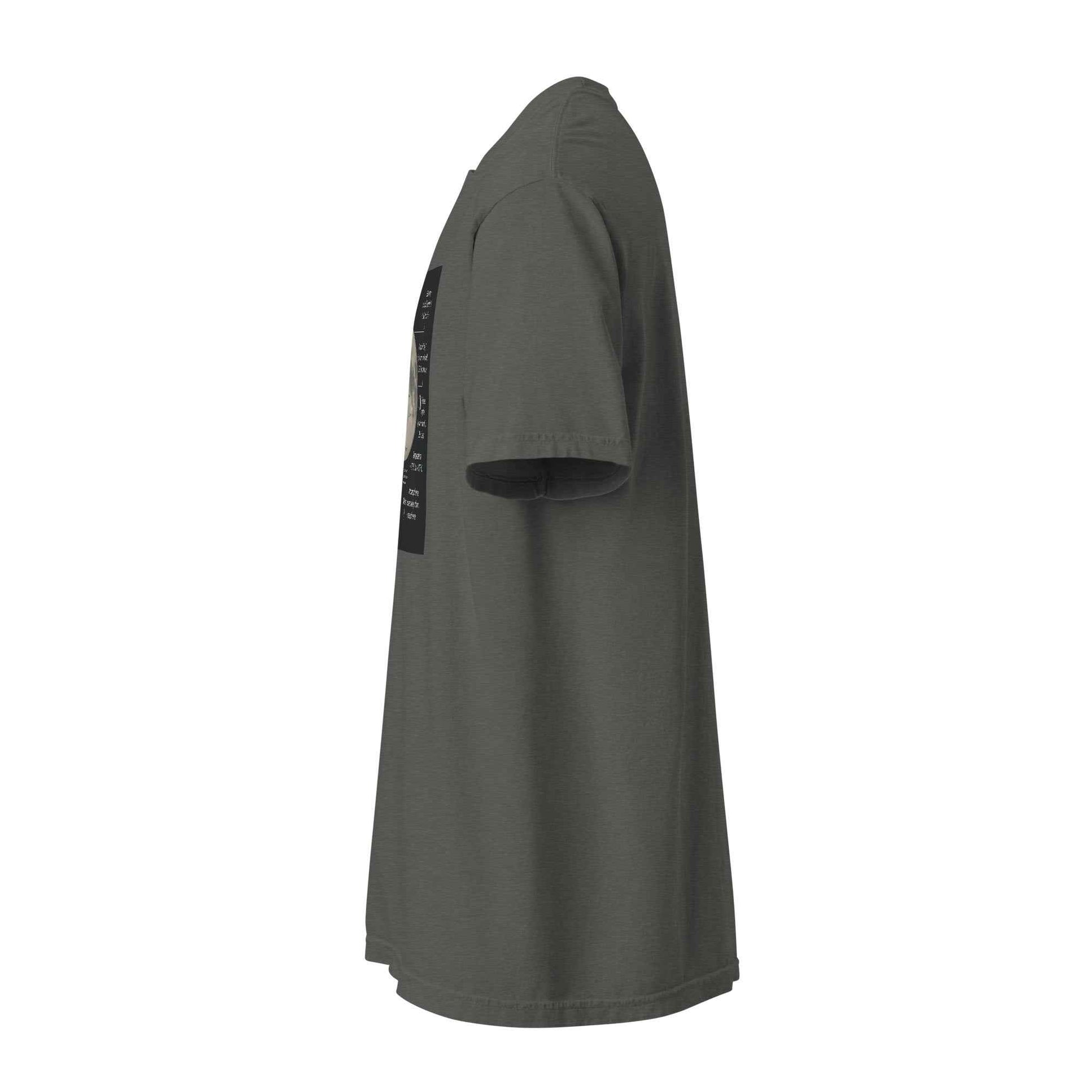 Moon Facts Unisex garment-dyed heavyweight t-shirt