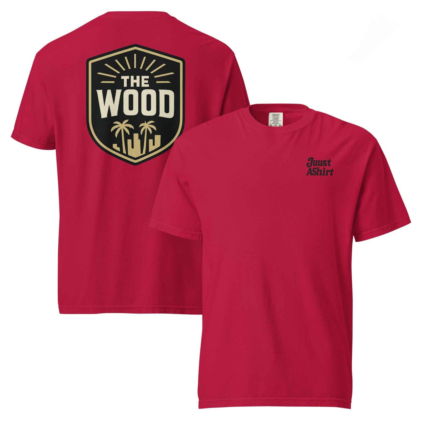 "The Wood" Unisex garment-dyed heavyweight t-shirt