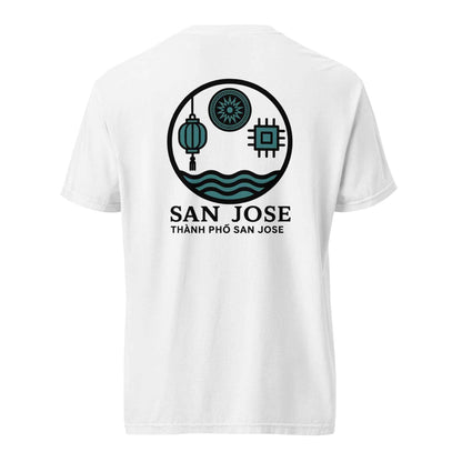 Vietnamese San Jose Unisex garment-dyed heavyweight t-shirt